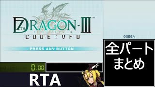 【全パートまとめ】7th Dragon Ⅲ CodeVFD RTA 7時間04分32秒（ストーリー有）【ゆっくり実況】 [upl. by Arehsat]