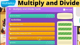 Mathletics  Multiply and Divide learning through Mathletics  Maths Learning  Part 4 [upl. by Sadoc]