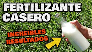 ⭐ FERTILIZANTE CASERO con INCREÍBLES RESULTADOS ⭐ Abono Casero Orgánico para Huerto Urbano y Flores [upl. by Anigar]