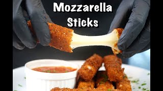 Quick and Easy Mozzarella Sticks Recipe MrMakeItHappen [upl. by Ailev376]