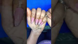 Nail extensionsviralshortnailartcomment [upl. by Felicio386]