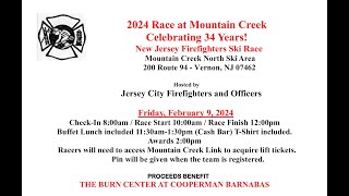 2024 NJ Firefighters Ski Races 2924 [upl. by Nimocks413]