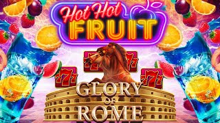 Hot Hot Fruit Once Again Featuring Glory of Rome New Habanero Slot [upl. by Seagrave48]