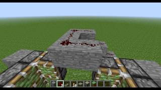 How to make a 2x2 piston door activate using a redstone torch in minecraft wjetandjag [upl. by Irreg751]