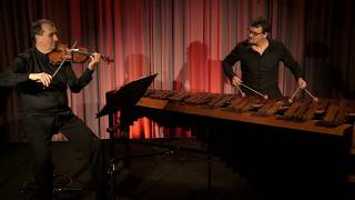 About Escher 2015 for violin and marimba  Mario Carro [upl. by Swanson]