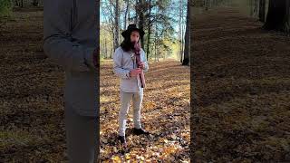 F 432hz polisander double flute sound sample flute native 432hz pentatonicscale [upl. by Fiertz]