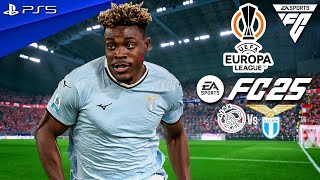 FC 25  AFC Ajax Vs SS Lazio  Europa League 2024 Full Match ft Zaccagni Dia Pedro  PS5™ 4K60 [upl. by Welcome378]