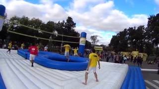 Волейбол на батуте Bossaball [upl. by Sato]