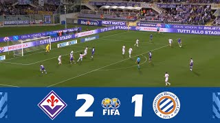 FiorentinaMontpellier 21  Amichevole per club 2024  Highlights della Partita [upl. by Baptist]