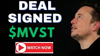 MVST Stock  Microvast Holdings Inc Stock Breaking News Today  MVST Stock Price [upl. by Demha]