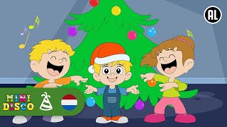 SAMEN TUIGEN WE DE KERSTBOOM OP  Kerstliedjes  Minidisco [upl. by Emmy]