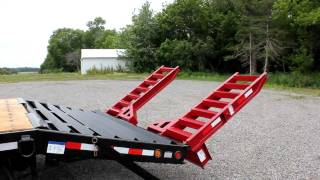 Towmaster Trailers AirLift Ramp Option [upl. by Drewett]