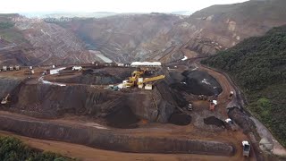 IMAGEM NUNCA VISTA DA MINERADORA VALLOUREC CIDADE DE BRUMADINHO MINAS GERAIS BRASIL [upl. by Arret439]