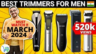 Top 5 Best Trimmers For men in India 2024  Best Trimmer for men  Best Trimmer for men 2024 [upl. by Ylime]