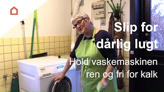 Slip af med dårlig lugt i vaskemaskinen [upl. by Haleemaj]