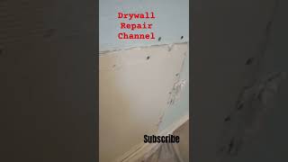 drywall repair channel how to patch wall patching hole in wall [upl. by Seften]