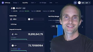 ICPSwap Liquidity Pool Tutorial  150 APR on ICP  Crypto DeFi [upl. by Nahsab]