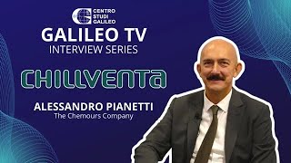 CHILLVENTA 2024  Galileo TV interviews Alessandro Pianetti The Chemours Company [upl. by Merrile]