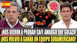 ¡NO LO PUEDEN CREER ESPAÑOLES ASOMBRADOS CON JUGADA DE LUIS DIAZ Y GOL DE COLOMBIA EN LONDRES [upl. by Otrebliw]