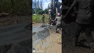 Borehole drilling in Mumias survey drilling groundwatersurvey pqwt shorts viralvideo viral 💦💦 [upl. by Maribeth]