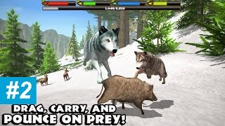 ULTIMATE WOLF SIMULATOR  Part 2  HIGH LEVEL  walkthrough  iPhone iPad and iPod touch [upl. by Mcclain]