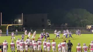 Liam ISH 13 LB strips ball for 88 yard TD [upl. by Sadiras]