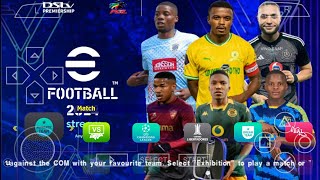 Release eFootball PES 2024 PPSSPP MOD DSTV PRIMIERSHIP PSL New Transfers amp Kits 2425 4K Graphics [upl. by Japheth673]