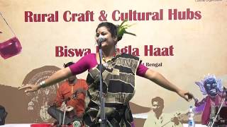 Kalo jole kuchla tole by Arpita Chakraborty at Biswa Bangla Haat on 18th Dec 2016 [upl. by Arianie]