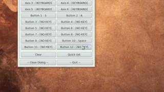 Ubuntu  Mapping keystrokes to JoystickGamepad buttons [upl. by Schindler550]