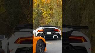 Huracan EVO RWD Spyder 720s amp Shelby Super Snake Leaving a Car Show [upl. by Larina]