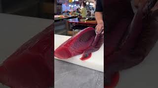 TUNA COMO SABER SE O TUNA ESTÁ BOM PARA SASHIMI E SUSHI [upl. by Eelnayr]