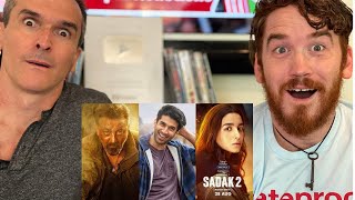 Sadak 2 Trailer REACTION Sanjay Dutt  Pooja  Alia  Aditya  Mahesh Bhatt [upl. by Htidirem]