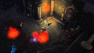 Diablo III Beta Gameplay Broll [upl. by Noble]