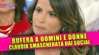 Bufera a Uomini e Donne Claudia Smascherata Dai Social [upl. by Oleta]