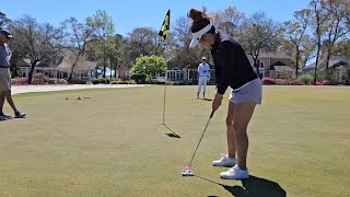 Tidewater Golf Club Myrtle Beach 3302024 with Michael and Alyssa Baker [upl. by Milissa22]