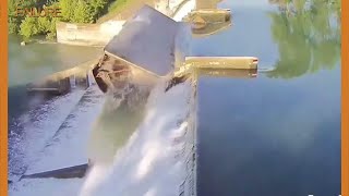 Lake Dunlap Dam Failure [upl. by Oppen69]