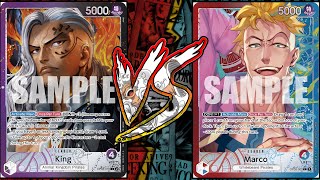 King VS Marco  One Piece TCG  OP08 Tournament Gameplay [upl. by Sochor]