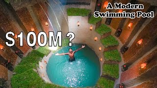 How To Build The Most Modern Underground Swimming Pools with Underground House [upl. by Dolf]