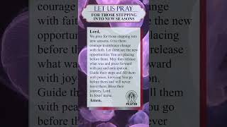 New Seasons dailyprayers affirmations affirmativeprayer lawofattraction [upl. by Weil]