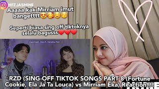 RZD SINGOFF TIKTOK SONGS PART 8 Fortune Cookie Ela Ja Ta Louca vs Mirriam Eka Reaction [upl. by Hammad]