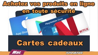 Comment acheter une carte cadeau en ligne et lutliser [upl. by Maharva870]