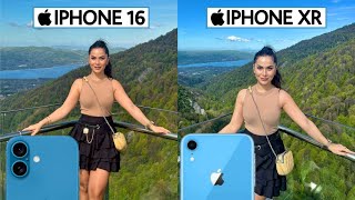 iPhone 16 Vs iPhone XR Camera Test Comparison [upl. by Ahterahs]