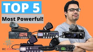 THE MOST POWERFUL CB RADIOS TOP 5 [upl. by Berkly427]