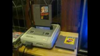 100th Video Special  RetroBit RetroPort Video Review  Play NES games on your SNES [upl. by Donnenfeld108]