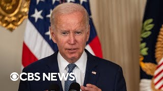 Biden details plan to cancel student loan debt for millions  full video [upl. by Ainslee]