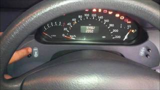 How to reset your Service Indicator on a Mercedes AClass [upl. by Aronael]