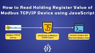 How to Read Holding Register Value of Modbus TCPIP Device using JavaScript  IoT  IIoT  Modbus [upl. by Ayatnahs579]