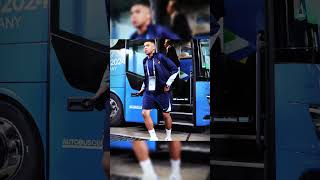 Lamine Yamal Arriving In Bus🥶 shorts ronaldo messi shortsvideo [upl. by Corie]