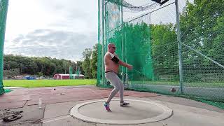 Hammer Throw 5 kg 3rotation 3268m Master Athletics M60 182024 [upl. by Seligmann]