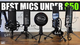 Best Microphones For Singing Streaming Under 50 On Amazon  Best Microphones Under 50 [upl. by Bill409]